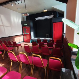 Meeting Room laid out theatre style at the Gregson
