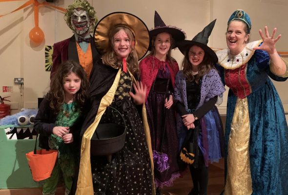 Halloween event with the Gregson Festival Group