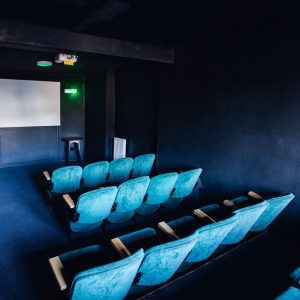 Picture of the Gregson Centre's Secret Cinema empty